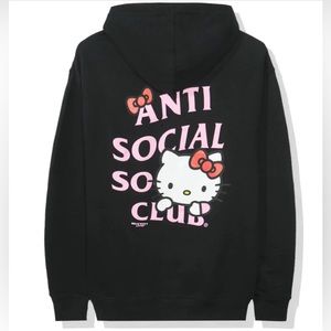 Size small anti social social club x hello kitty